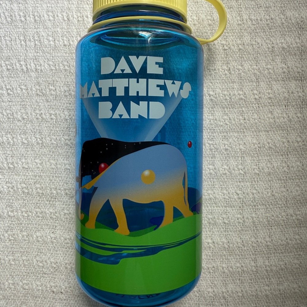 2025 Dave Matthews Band Blue Nalgene Water Bottle